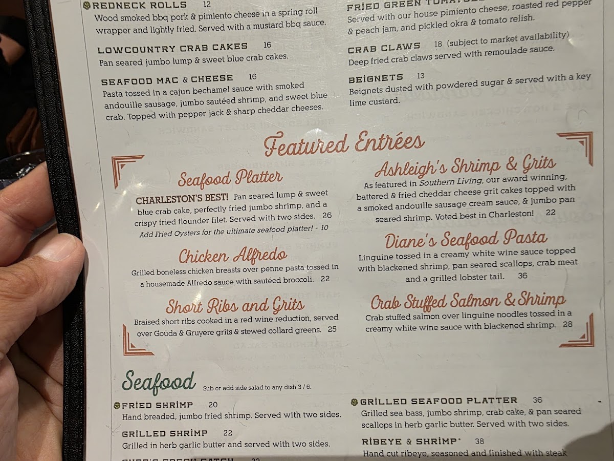 Page's Okra Grill Menu - Image 6